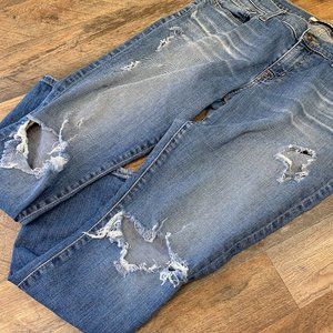 EUC Big Star | Size US 32 | Distressed Knee Skinny Jeans